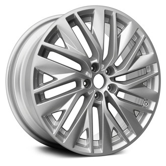 Replace® - 10 Double Spiral-Spoke Silver 19x8.5 Alloy Factory Wheel - Remanufactured