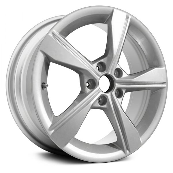 Replace® - 17 x 7.5 5-Spoke Silver Alloy Factory Wheel (Remanufactured)