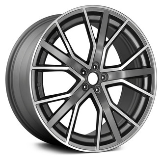 Replace® - Triple 5-Spoke Machined Bluish Charcoal 19x8.5 Alloy Factory Wheel - Remanufactured