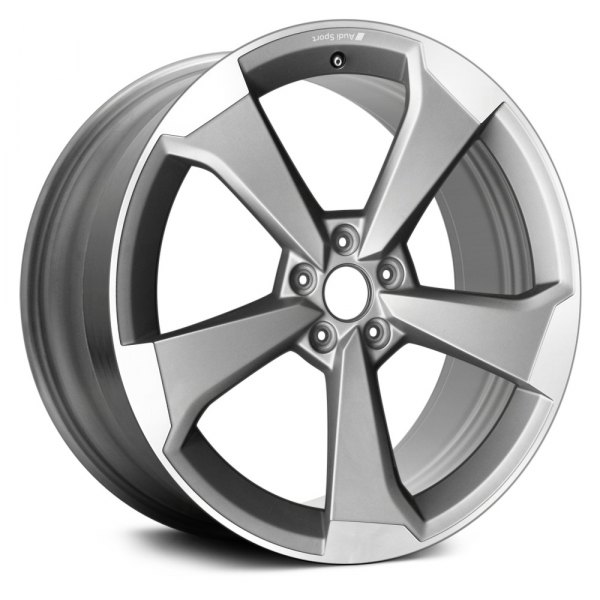Replace® - 20 x 9 5-Spoke Machined with Silver Accents Alloy Factory Wheel (Remanufactured)