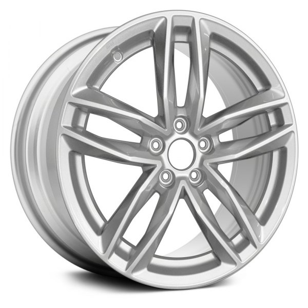 Replace® - 18 x 8 10-Spoke Silver Metallic Alloy Factory Wheel (Remanufactured)