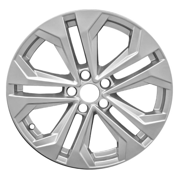 Replace® - 18 x 7.5 5 Split-Spoke Light Silver Metallic Alloy Factory Wheel (Remanufactured)