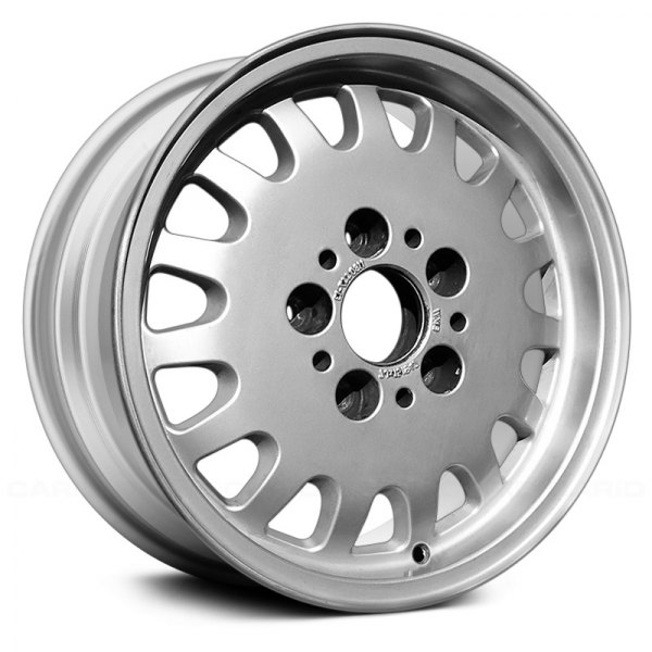 Replace® - 15 x 7 15-Slot Bright Silver Alloy Factory Wheel (Remanufactured)