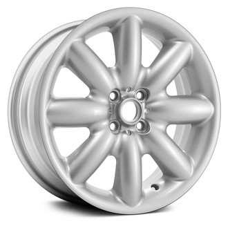Replace® - 8 I-Spoke Silver 17x7 Alloy Factory Wheel - Remanufactured