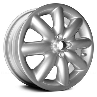 Replace® - 8 I-Spoke Silver 17x7 Alloy Factory Wheel - Remanufactured