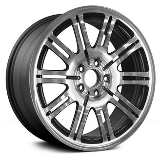 Replace® - 10 Double I-Spoke Polished and Charcoal 19x8 Alloy Factory Wheel - Remanufactured