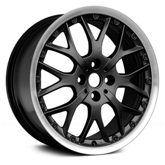 Replace® - 8 Y-Spoke Black 17x7 Alloy Factory Wheel - Remanufactured