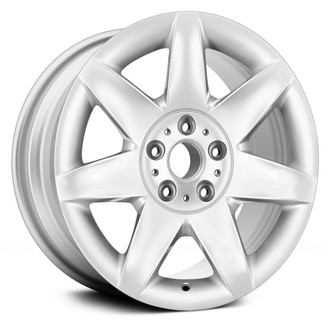 Replace® - 7 I-Spoke Silver 17x8 Alloy Factory Wheel - Remanufactured