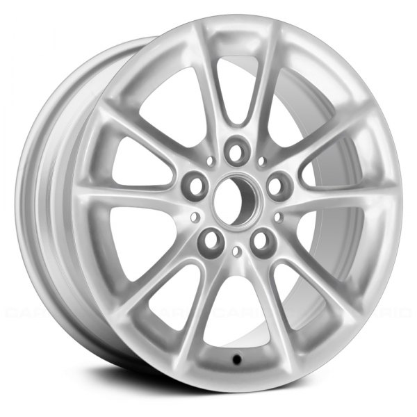 Replace® - 16 x 7 5 V-Spoke Silver Alloy Factory Wheel (Remanufactured)