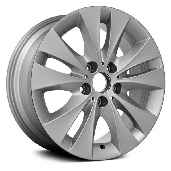 Replace® - 17 x 7.5 5 V-Spoke Silver Alloy Factory Wheel (Remanufactured)