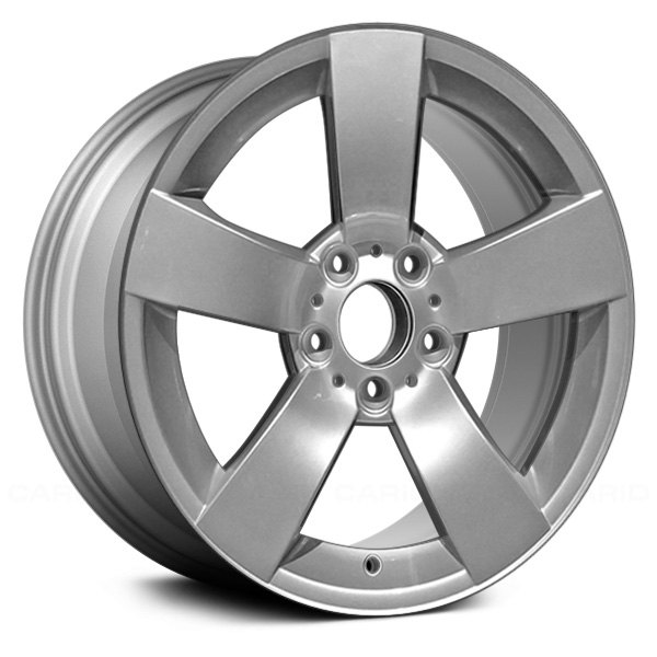 Replace® - 17 x 8 5-Spoke Silver Alloy Factory Wheel (Remanufactured)