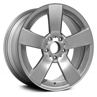Replace® - 5-Spoke Silver 17x8 Alloy Factory Wheel - Remanufactured