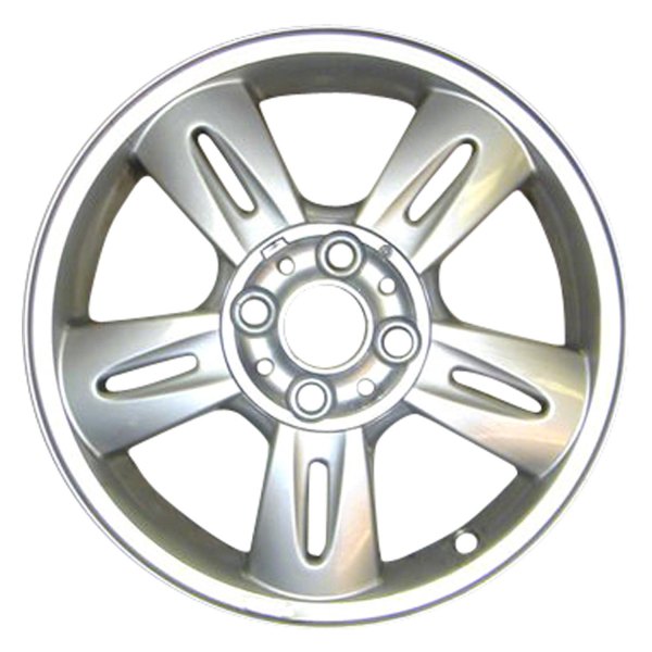 Replace® - 15 x 5.5 5 Split-Spoke Painted Silver Alloy Factory Wheel (Factory Take Off)