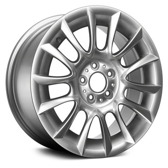 Replace® - 7 V-Spoke Hyper Silver 18x8.5 Alloy Factory Wheel - Remanufactured