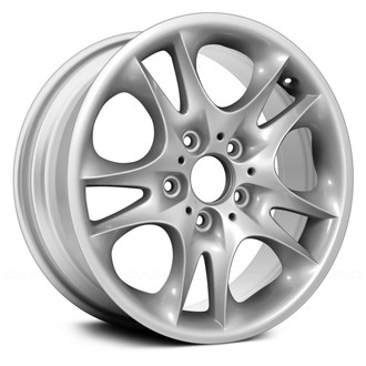 Replace® - 5 V-Spoke Silver 17x8 Alloy Factory Wheel - Remanufactured
