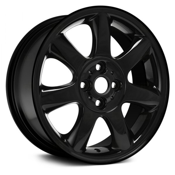 Replace® - 16 x 6.5 7 I-Spoke Black Alloy Factory Wheel (Remanufactured)