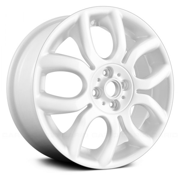 Replace® - 17 x 7 5 V-Spoke White Alloy Factory Wheel (Remanufactured)