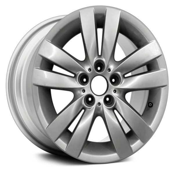 Replace® - 17 x 8.5 Double 5-Spoke Silver Alloy Factory Wheel (Remanufactured)