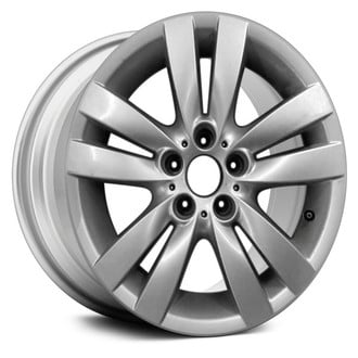 Replace® - Double 5-Spoke Silver 17x8.5 Alloy Factory Wheel - Remanufactured