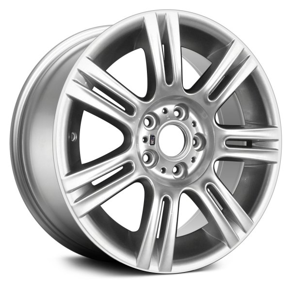 Replace® - 17 x 8.5 7 Double I-Spoke Bright Hyper Silver Alloy Factory Wheel (Remanufactured)