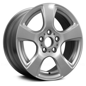 Replace® - 5-Spoke Silver 17x8 Alloy Factory Wheel - Remanufactured