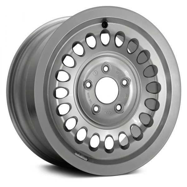 Replace® - 15 x 7 20-Hole Silver Alloy Factory Wheel (Remanufactured)