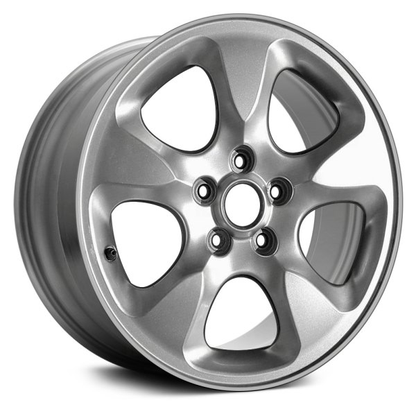 Replace® - 16 x 7.5 5-Slot Sparkle Silver Acrylic Alloy Factory Wheel (Factory Take Off)