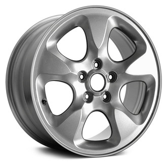 Replace® - 5-Slot Sparkle Silver Acrylic 16x7.5 Alloy Factory Wheel - Remanufactured