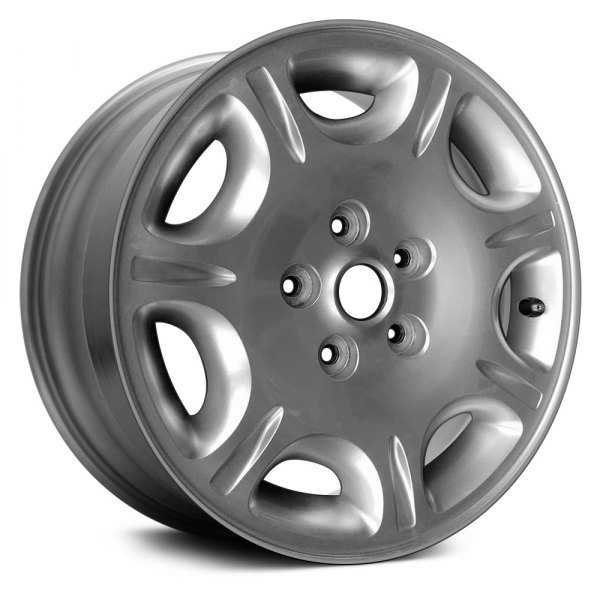 Replace® - 16 x 7 7-Slot Sparkle Silver Acrylic Alloy Factory Wheel (Remanufactured)