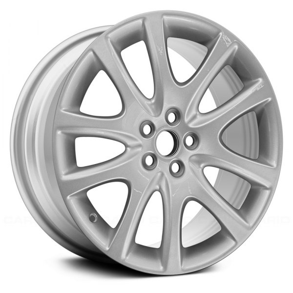 Replace® - 19 x 8.5 5 V-Spoke Silver Alloy Factory Wheel (Remanufactured)