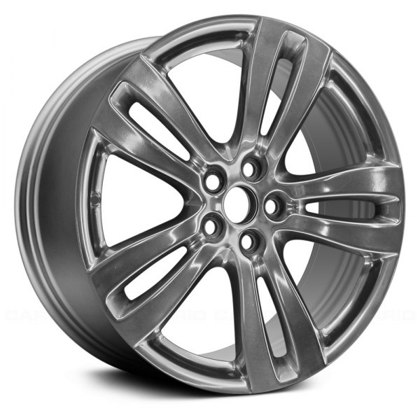 Replace® - 19 x 10 Double 5-Spoke Dark Silver Alloy Factory Wheel (Remanufactured)