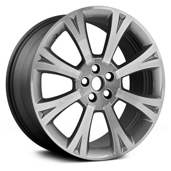 Replace® - 20 x 10 7 Y-Spoke Machined and Charcoal Alloy Factory Wheel (Remanufactured)