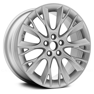 Replace® - 10 Y-Spoke Bright Sparkle Silver Metallic 18x8.5 Alloy Factory Wheel - Remanufactured