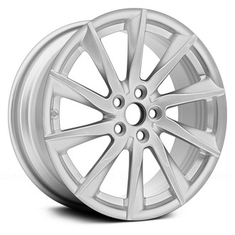 Replace® - 10 Turbine-Spoke Sparkle Silver Metallic 18x8.5 Alloy Factory Wheel - Remanufactured
