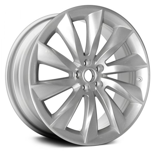 Replace® - 20 x 10.5 10-Spoke Silver Alloy Factory Wheel (Remanufactured)
