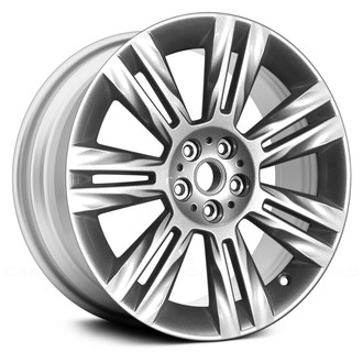 Replace® - 7 V-Spoke Silver 18x8 Alloy Factory Wheel - Remanufactured