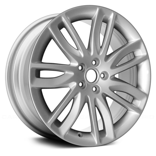 Replace® - 19 x 8 7 Double Turbine-Spoke Silver Alloy Factory Wheel (Remanufactured)