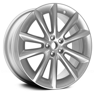 Replace® - 10-Spoke Bright Sparkle Silver Metallic 19x8 Alloy Factory Wheel - Remanufactured