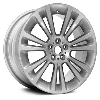 Replace® - 7 V-Spoke Silver 19x8 Alloy Factory Wheel - Remanufactured