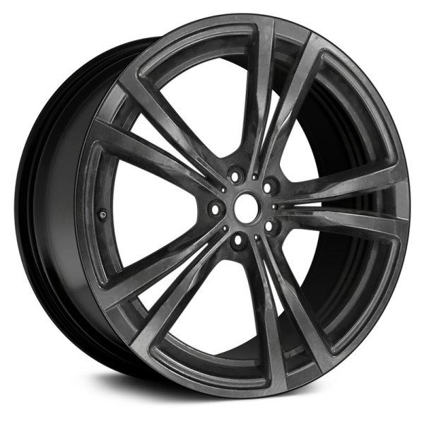 Replace® - 20 x 11 Double 5-Spoke Gloss Black Alloy Factory Wheel (Remanufactured)