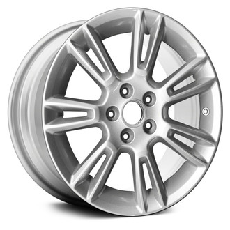 Replace® - 7 V-Spoke Silver 17x7 Alloy Factory Wheel - Remanufactured