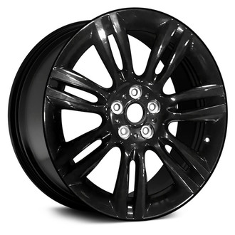 Replace® - 7 Double I-Spoke Black 18x7.5 Alloy Factory Wheel - Remanufactured