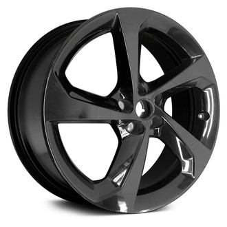 Replace® - 5 Turbine-Spoke Black 19x8.5 Alloy Factory Wheel - Remanufactured
