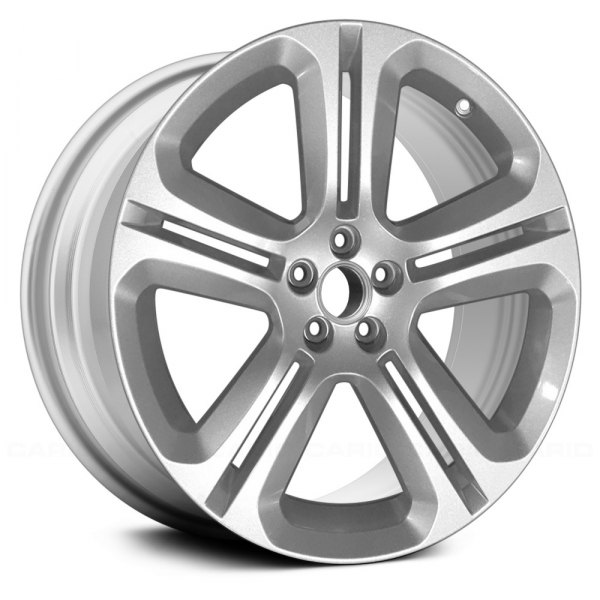 Replace® - 20 x 8.5 Double 5-Spoke Bright Silver Metallic Alloy Factory Wheel (Remanufactured)