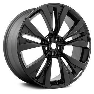 Replace® - 5 Split-Spoke Satin Black 22x9 Alloy Factory Wheel - Remanufactured