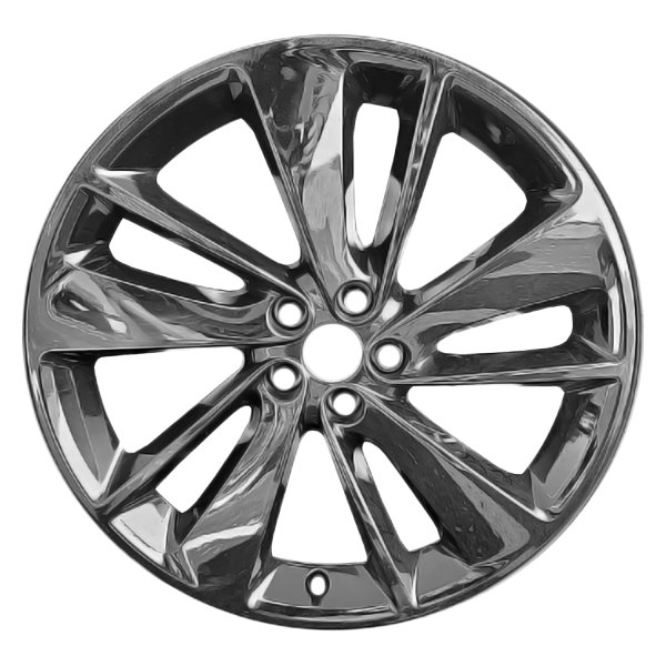 Replace® - 20 x 8.5 10-Spoke Painted Gloss Black Alloy Factory Wheel (Remanufactured)
