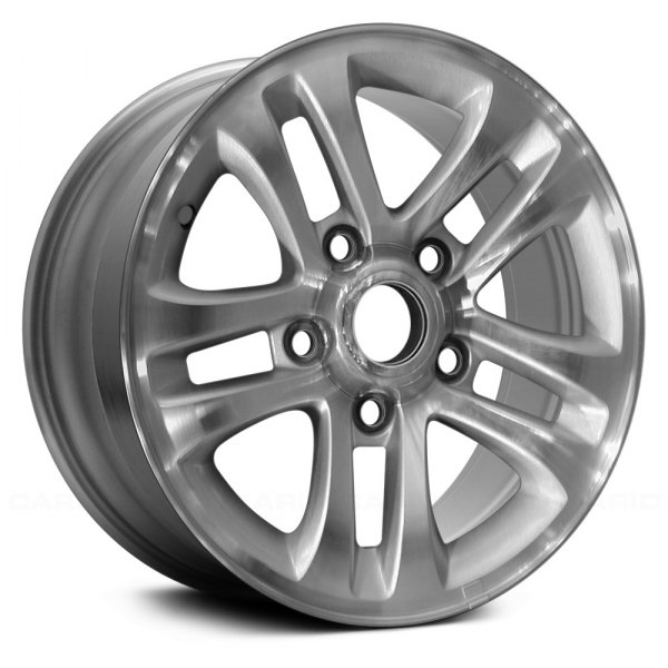 Replace® - 16 x 7 Double 5-Spoke Machined and Silver Alloy Factory Wheel (Remanufactured)