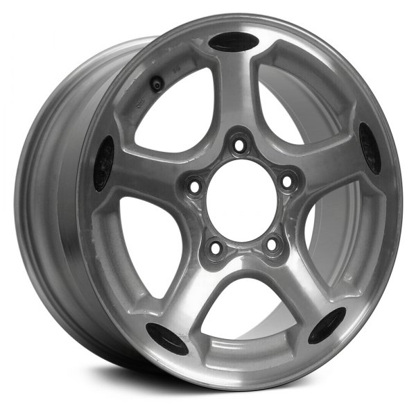 Replace® - 15 x 6 5-Spoke Medium Sparkle Charcoal Acrylic Alloy Factory Wheel (Factory Take Off)