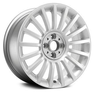 Replace® - 17 I-Spoke Bright Smoked Hyper Silver 15x6 Alloy Factory Wheel - Remanufactured