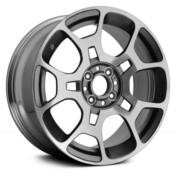 Replace® - 16 x 6.5 5 Y-Spoke Polished and Medium Charcoal Metalic Alloy Factory Wheel (Remanufactured)